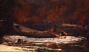 Winslow Homer Hound and Hunter oil painting artist